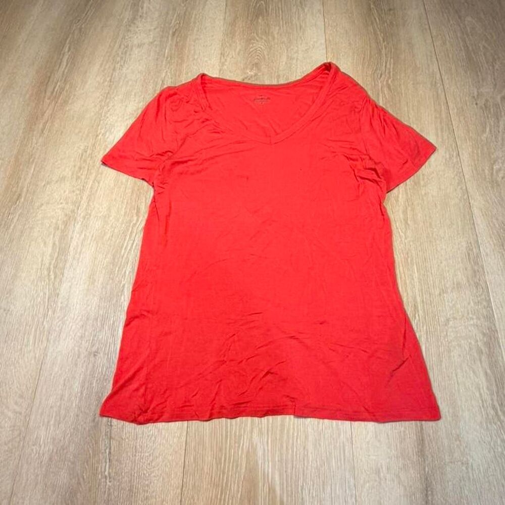 Rue-21 Women's Red and Orange T-shirt
